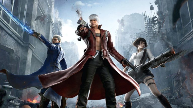 Devil may cry peak of combat как войти в игру